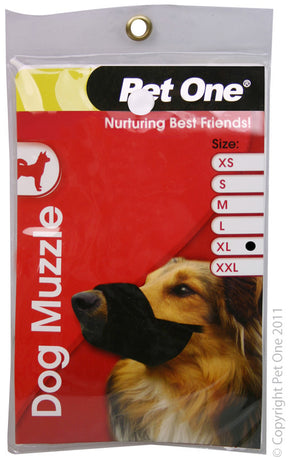 Pet One Muzzle Nylon