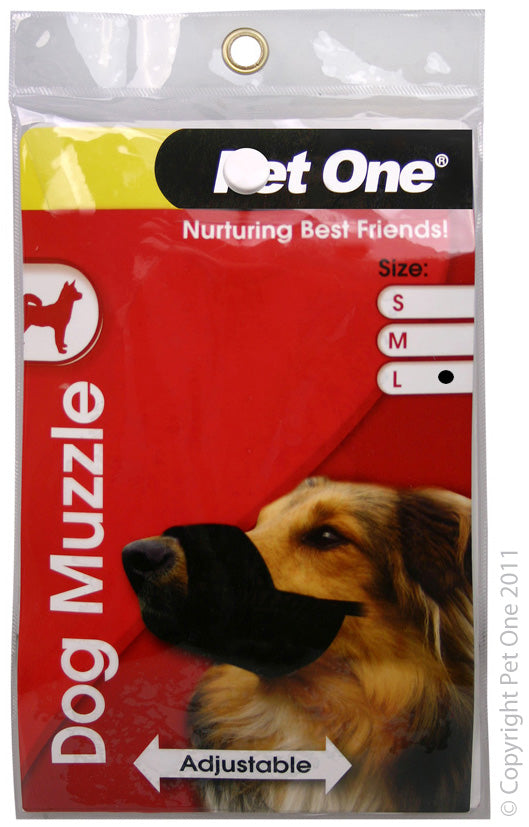 Pet One Muzzle Adjustable