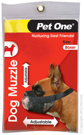 Pet One Muzzle Adjustable Boxer