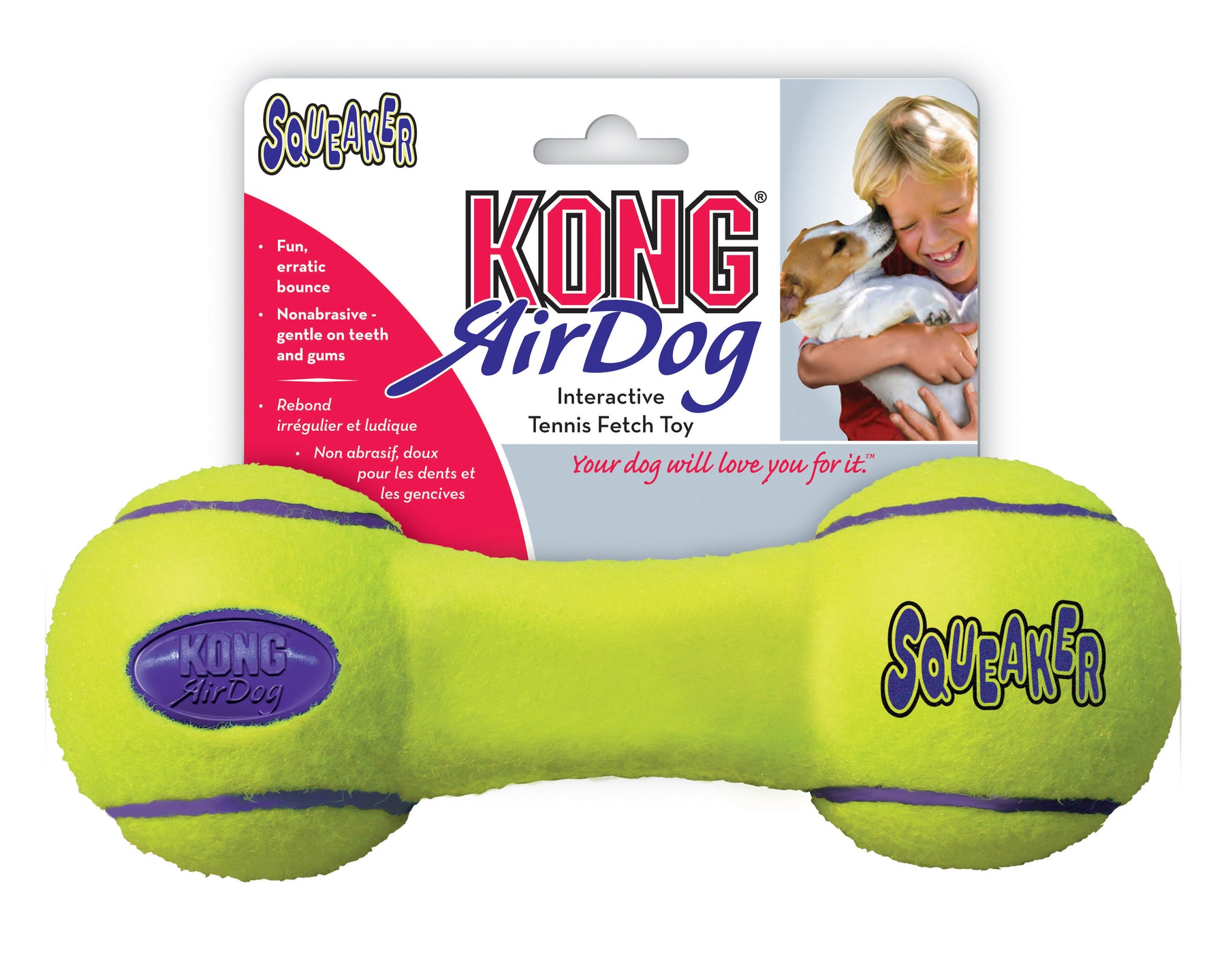 Kong Air Squeaker Dum Bell