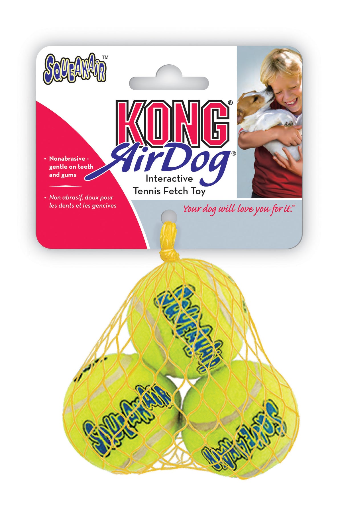 Kong Air Squeaker Tennis Ball