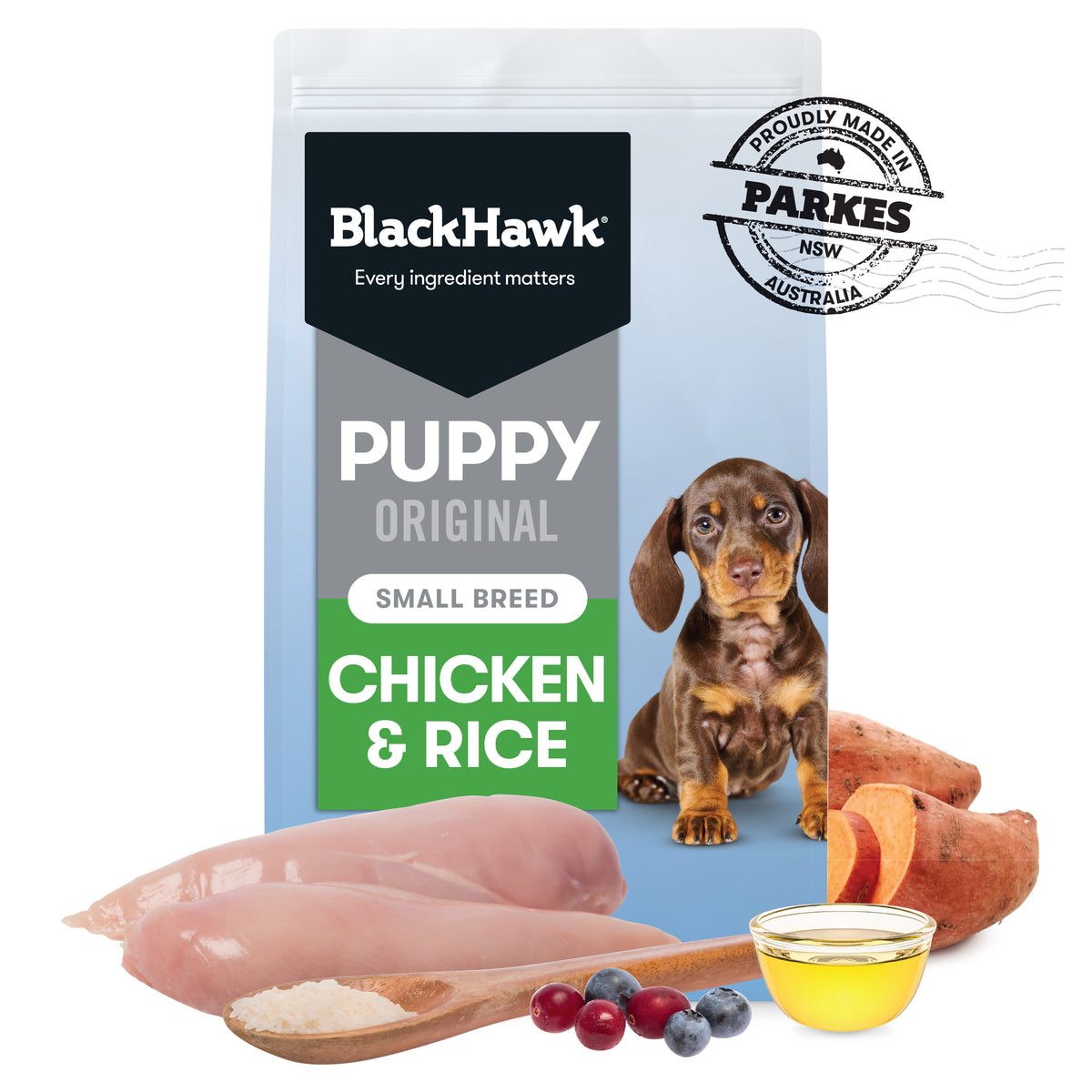 Black Hawk Small Breed Puppy Chicken & Rice