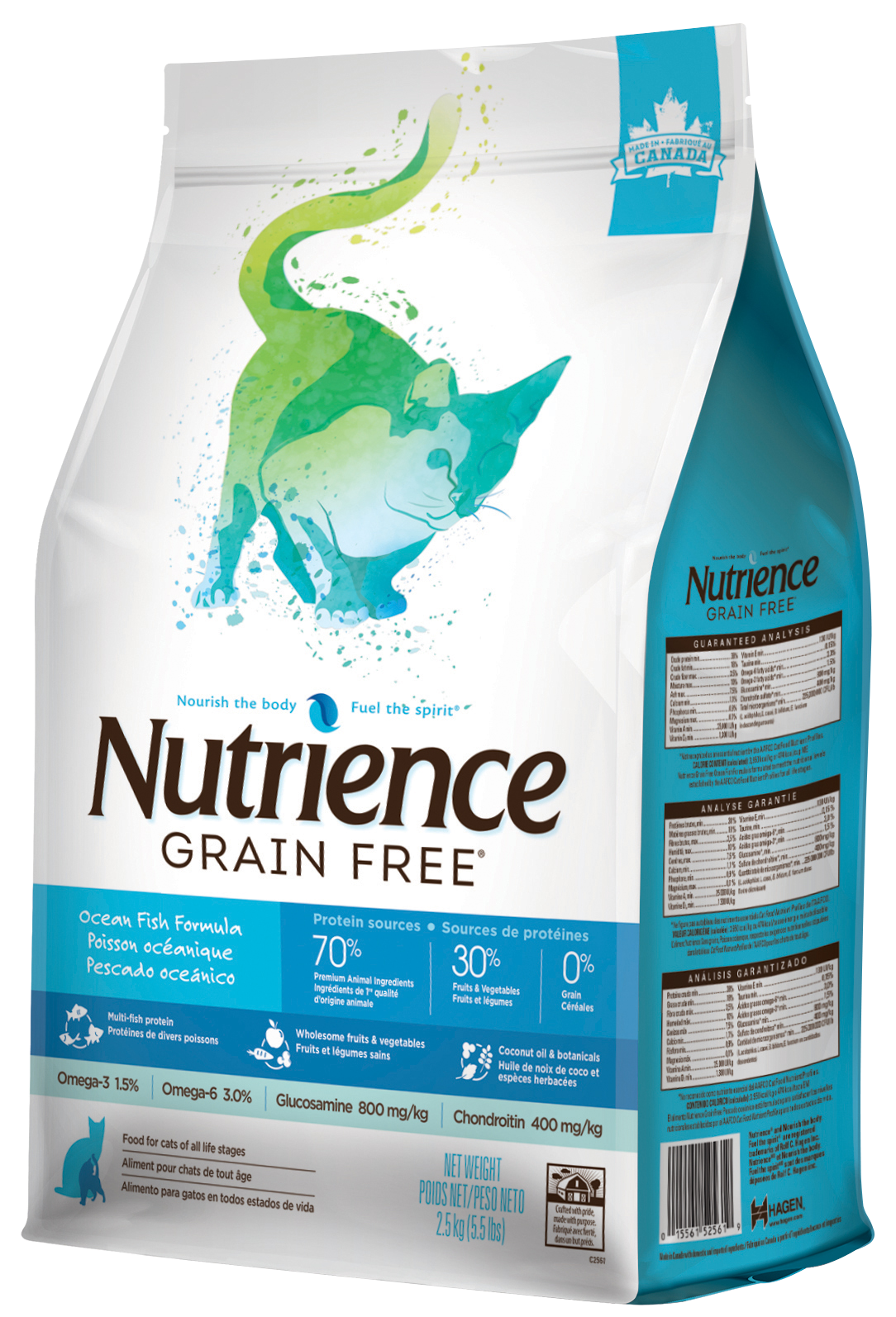 Nutrience Grain Free Cat Ocean Fish