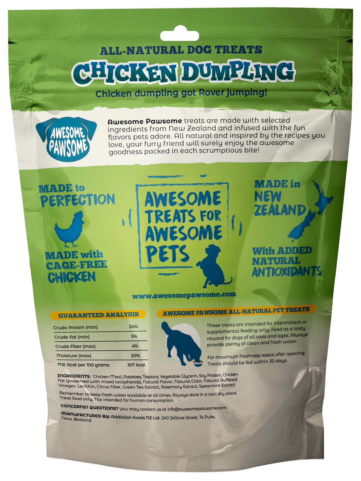 Awesome Pawsome Chicken Dumpling