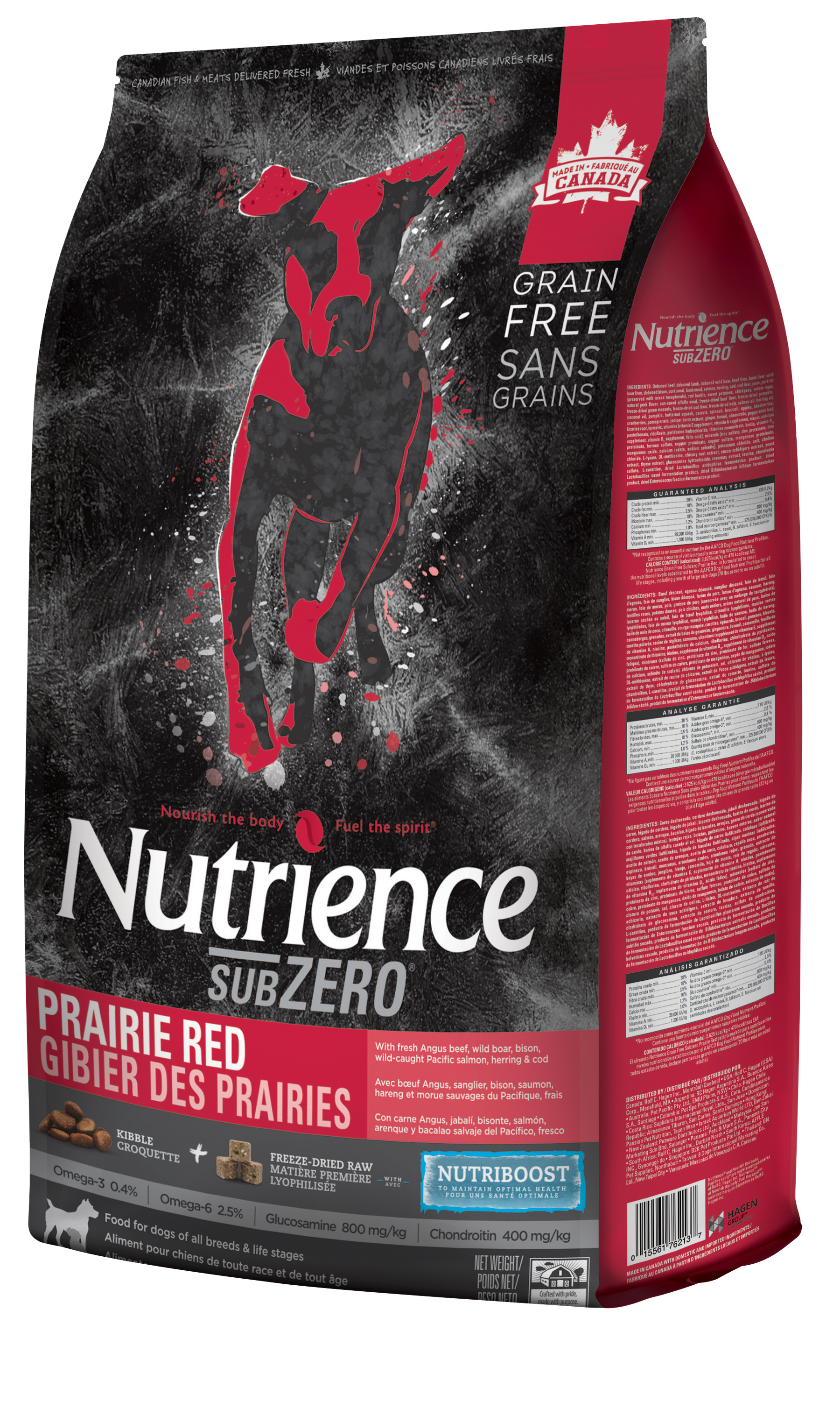 Nutrience sub deals zero large breed