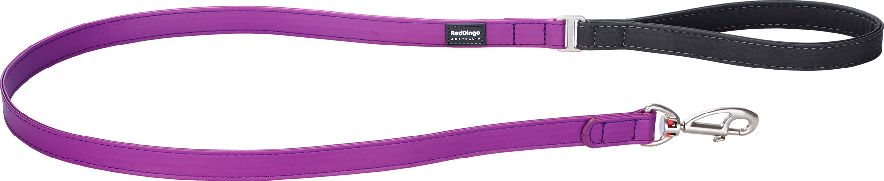 Red Dingo Vegan Leather Dog Lead