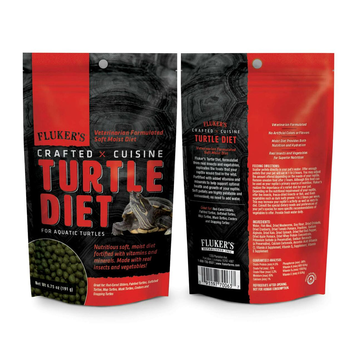 Flukers Crafted Cuisine Turtle Diet