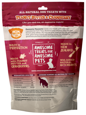 Awesome Pawsome Peanut Butter and Cranberry