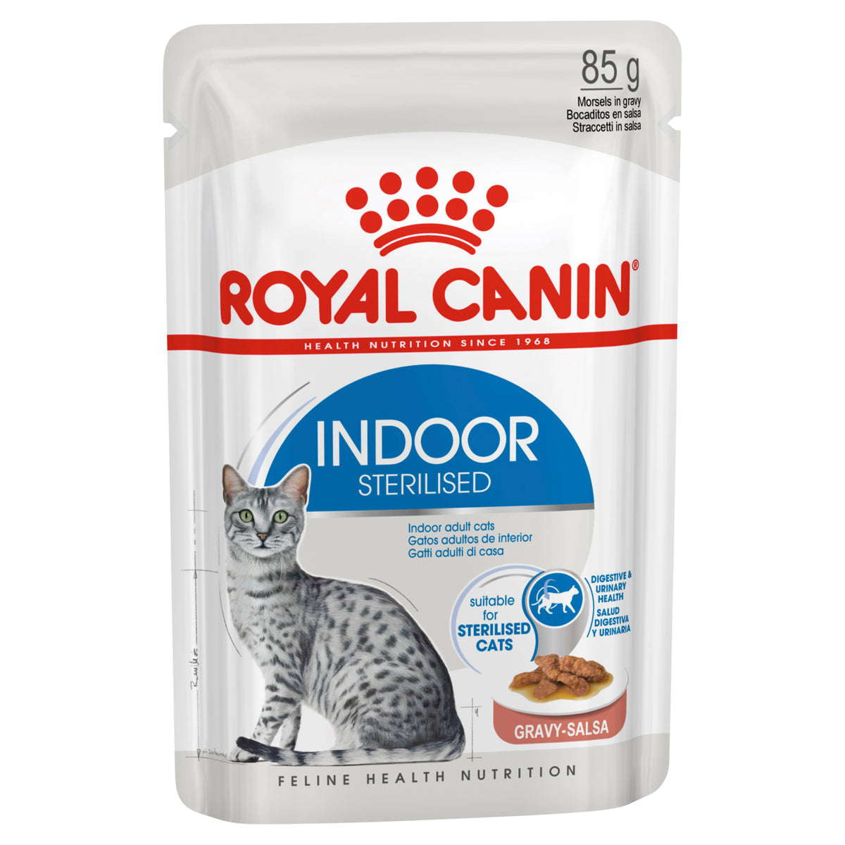 Royal Canin Indoor 7+ Gravy Box 12 x 85g