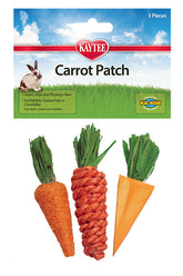 Kaytee Chew Toy Carrot Patch 3pk