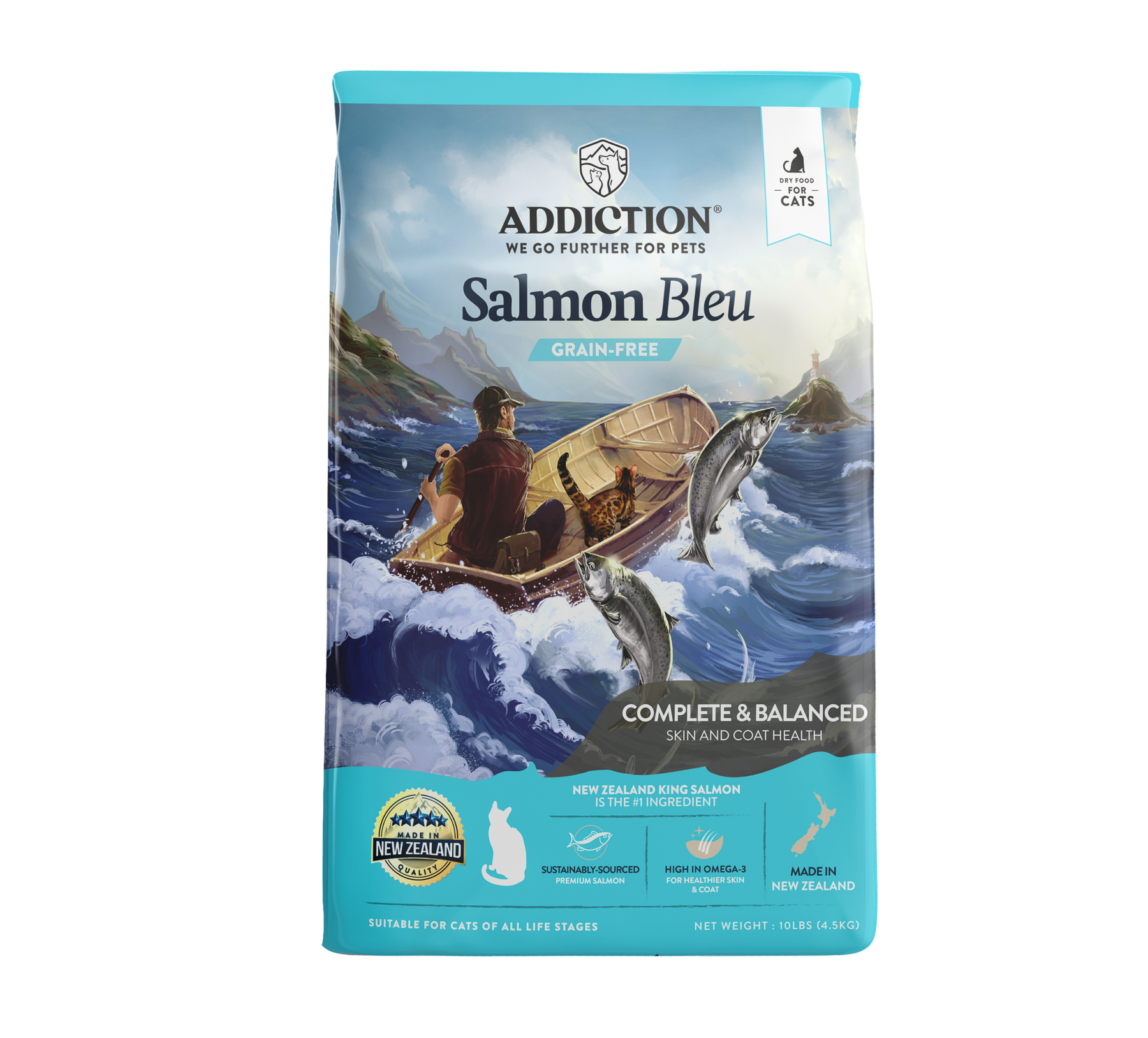 Addiction Cat Salmon Bleu