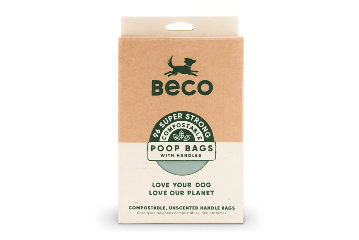 Beco Poop Bags Compostable with Handle**