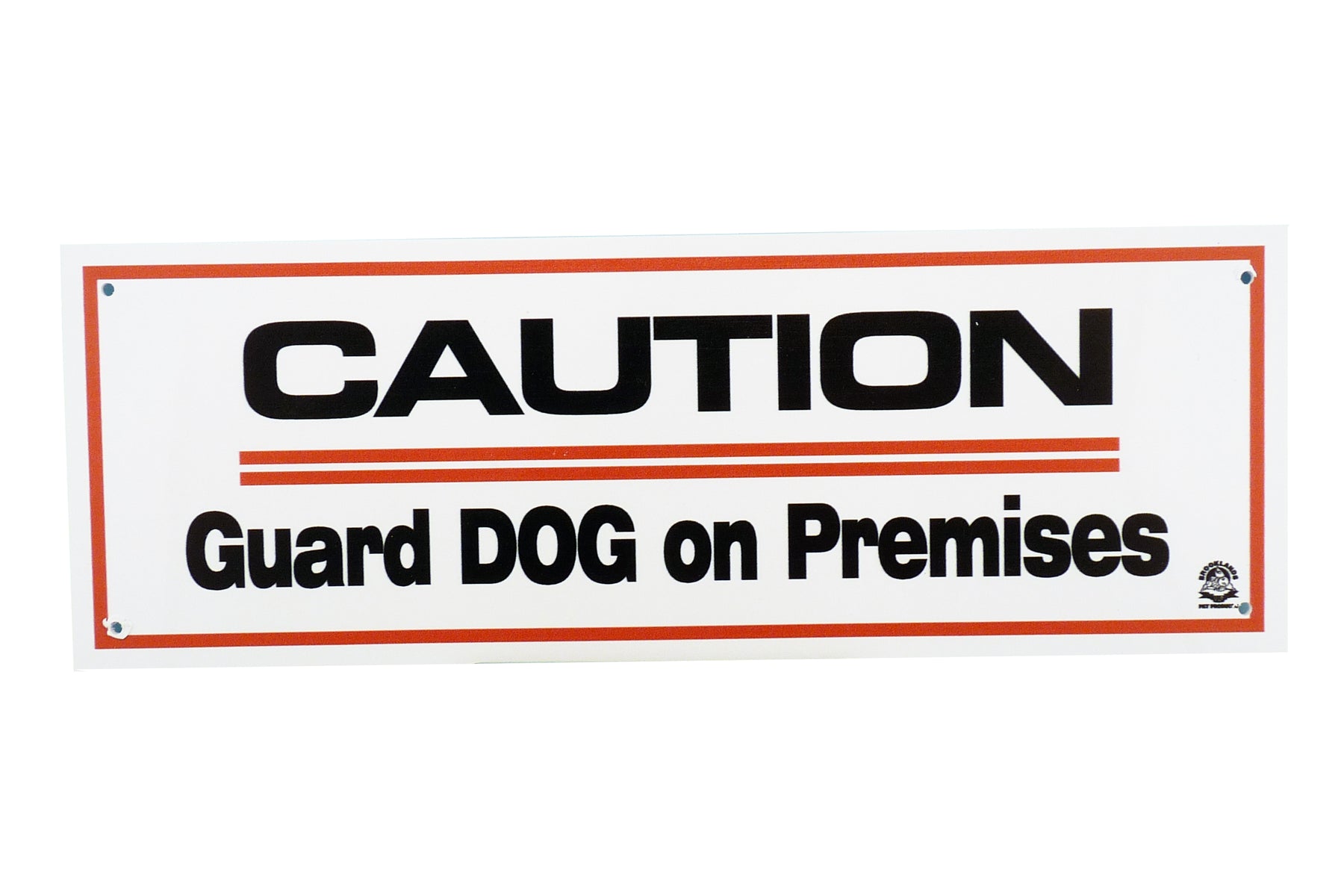 Sign Guard on Premises