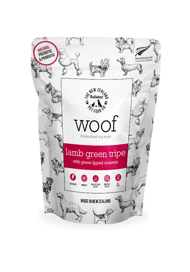 Woof Lamb Tripe and Mussel 50g
