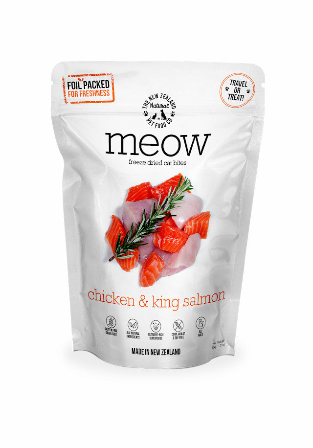 Meow Chicken and Salmon