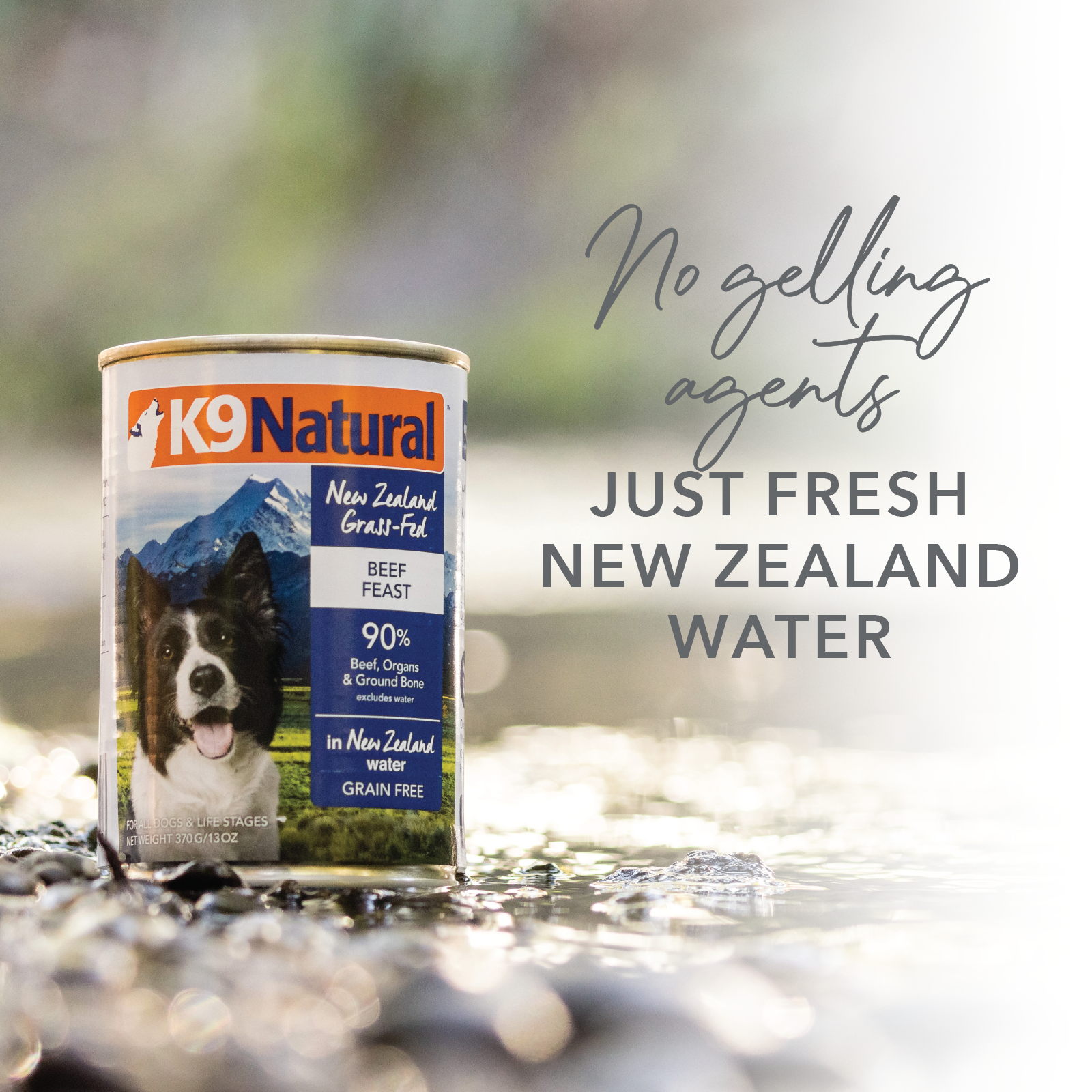 K9 Natural Beef and Hoki Feast Can
