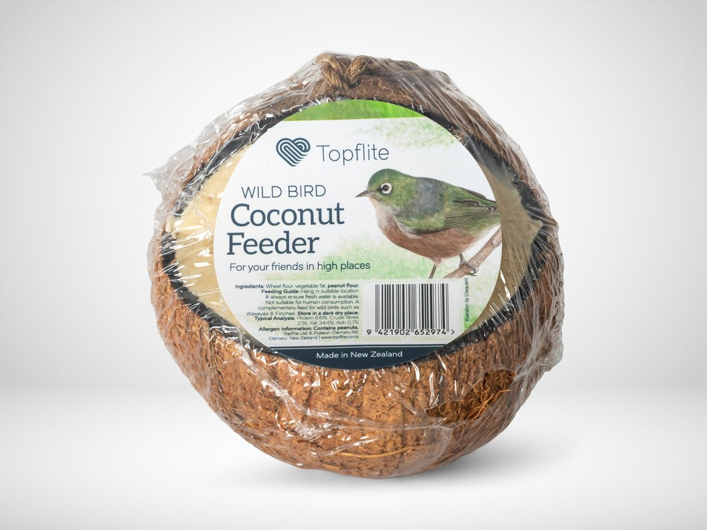 Topflite Wild Bird Coconut Feeder