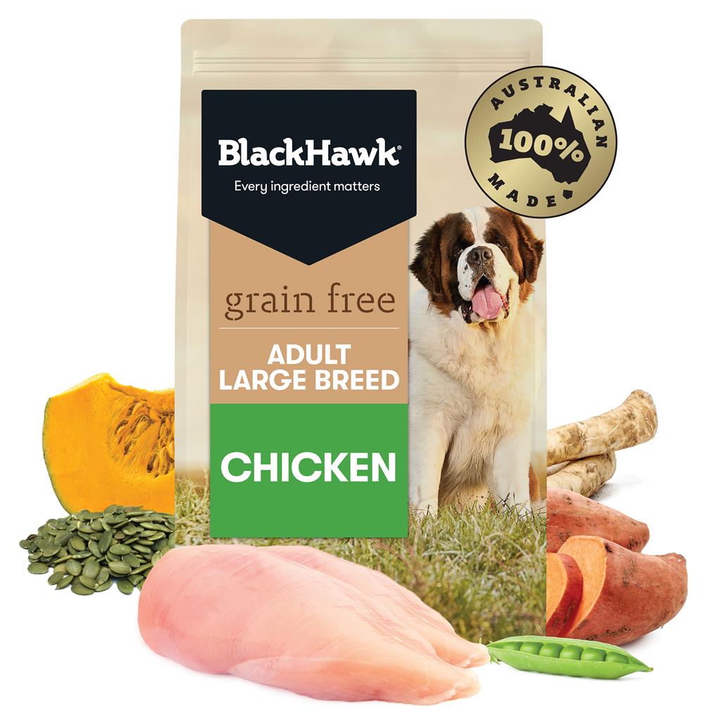 Black Hawk Grain Free Large Breed Chicken
