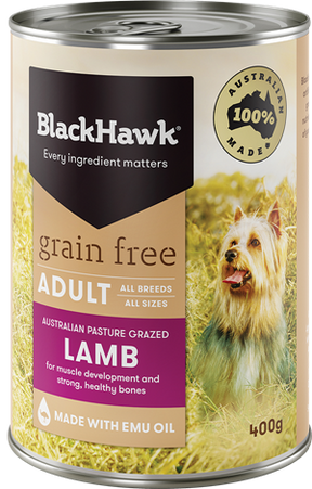 Black hawk sales wet dog food
