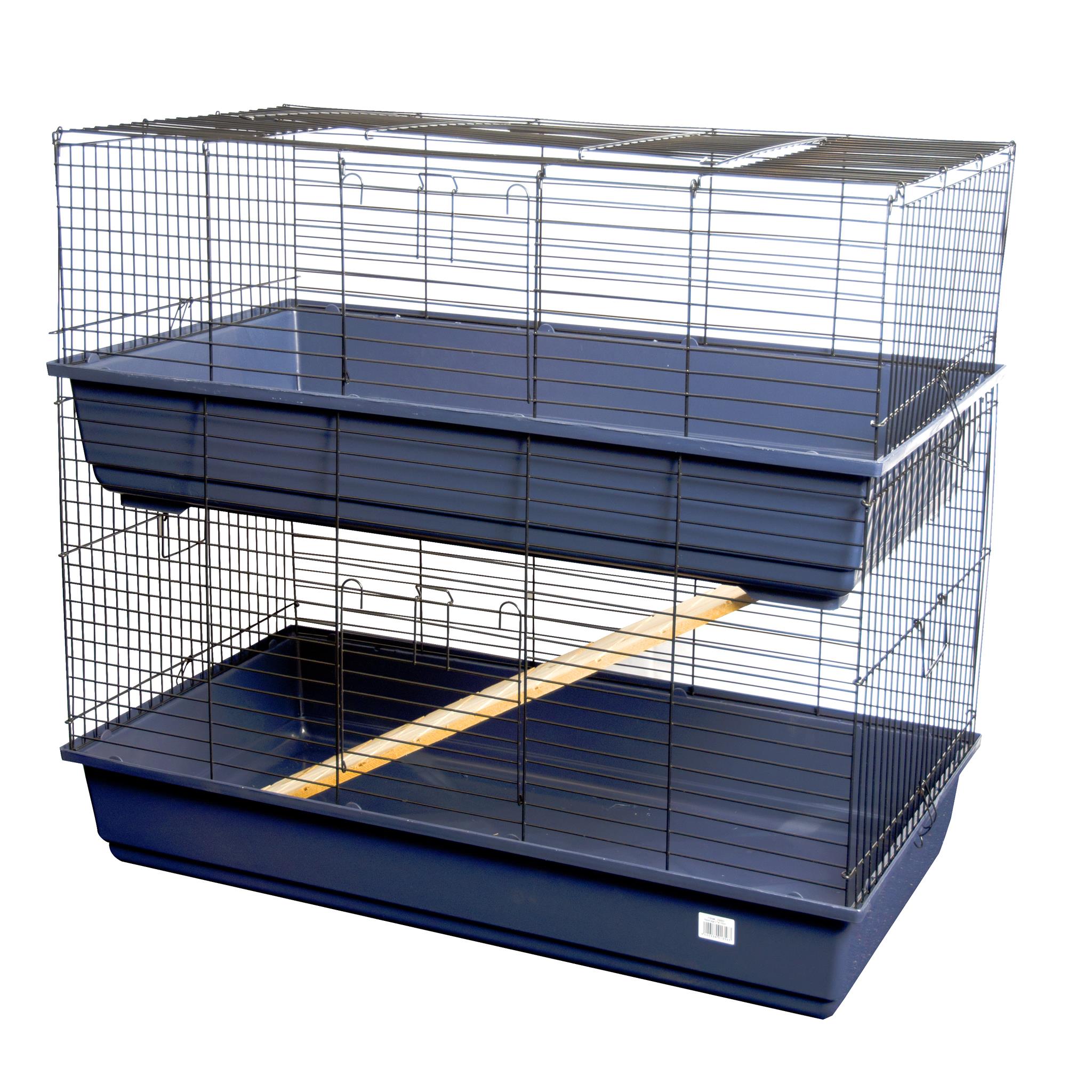 2 tier shop indoor rabbit cage