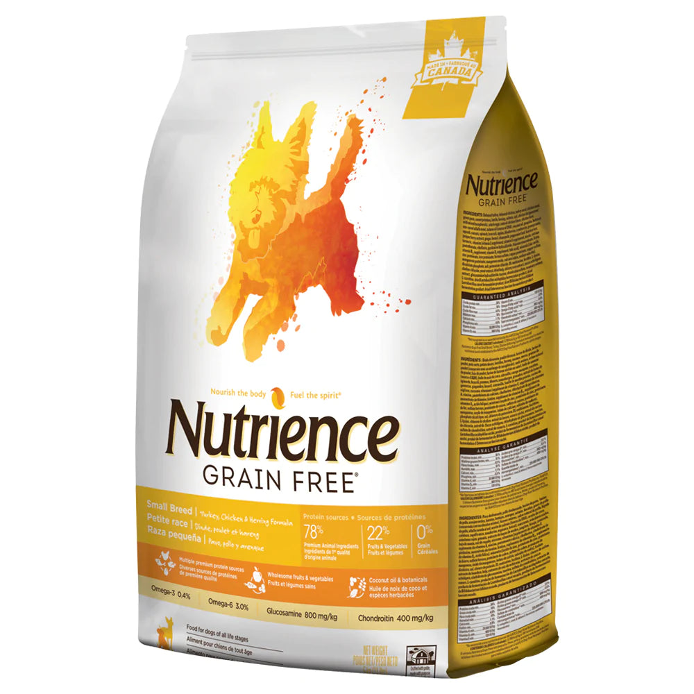 Nutrience Grain Free Small Breed Chicken and Turkey