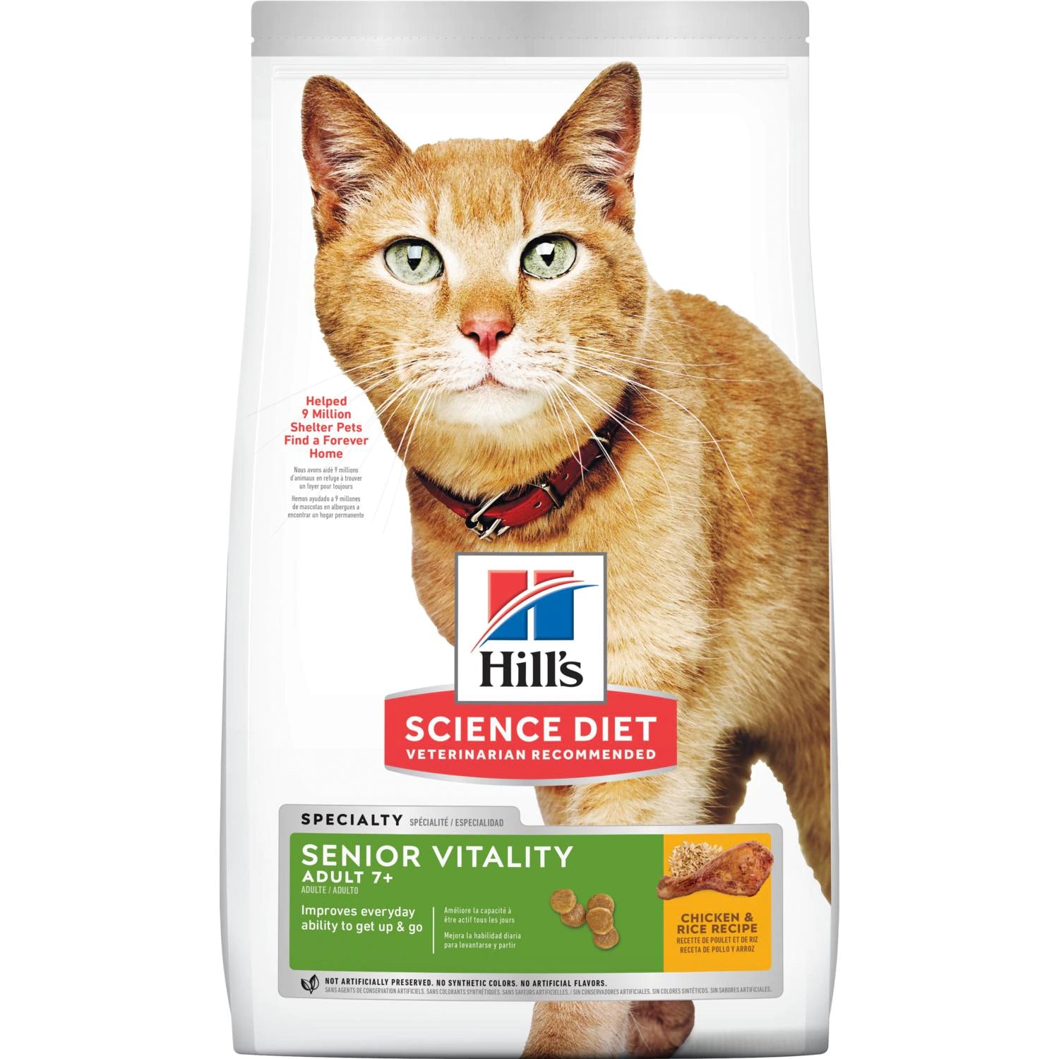 Hills Feline Senior Vitality 2.72kg