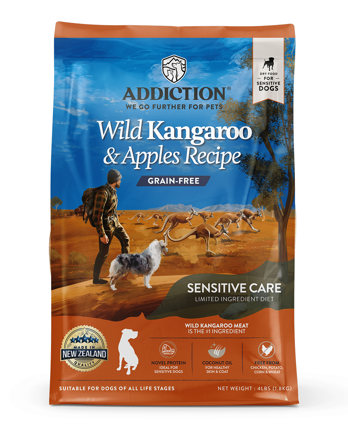 Addiction Wild Kangaroo and Apples